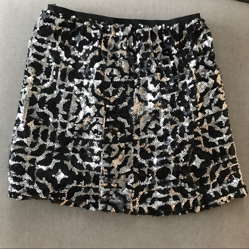 NYE style sequin skirt